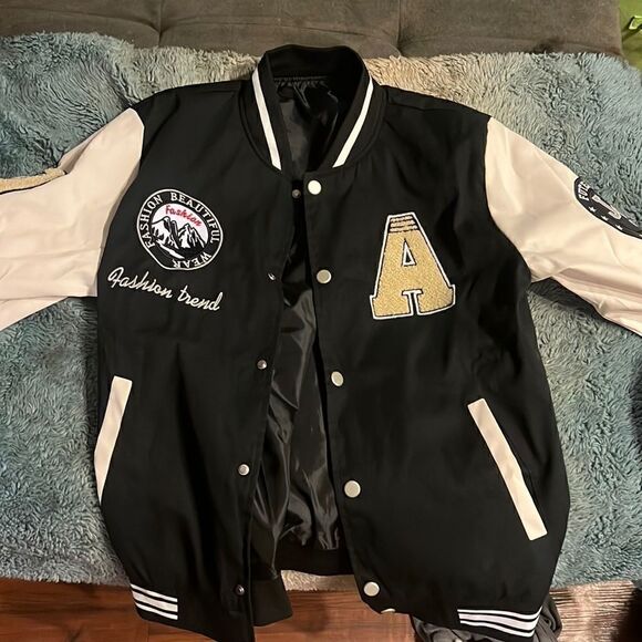 Varsity Jacket - Size Small Brand New Jacket - Button Up - Picture 1 of 5